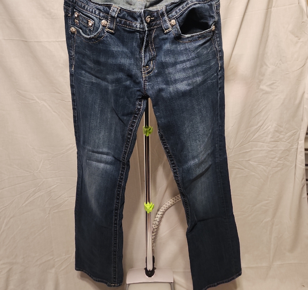 Miss Me Blue Boot Cut Jeans Classic Style